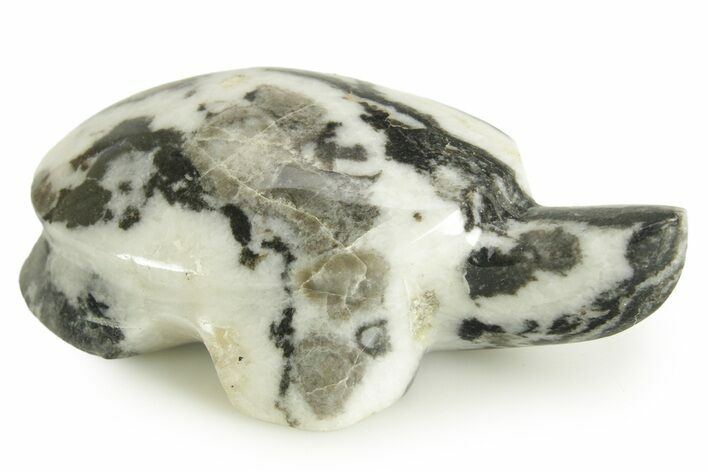 Carved Zebra Marble Turtle - Utah #367032